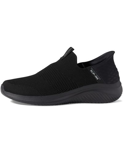 Skechers Ultra Flex 3.0 Smooth Step Slip-in Loafer - Black