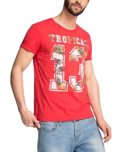 Esprit Edc By T-shirt - Rood