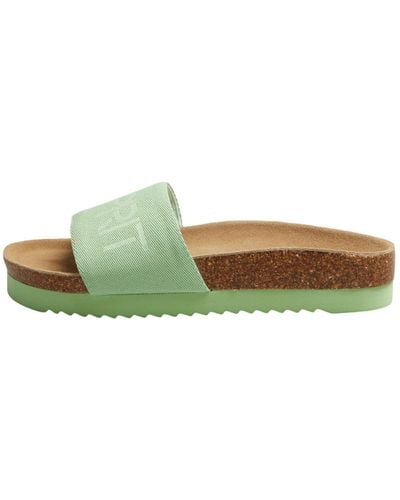 Esprit Fashionable Footbed Loafer - Green
