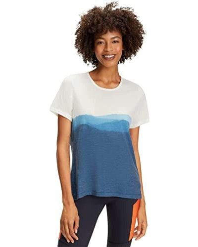 FALKE T-Shirt-37377 T-Shirt - Blau