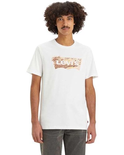 Levi's Graphic Crewneck Tee T-shirt - White