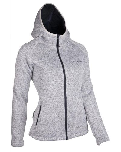 Mountain Warehouse Nevis Fleecejacke für - Leichte, Warme -Fleecejacke mit Reißverschluss und Taschen, atmungsaktives - Grau