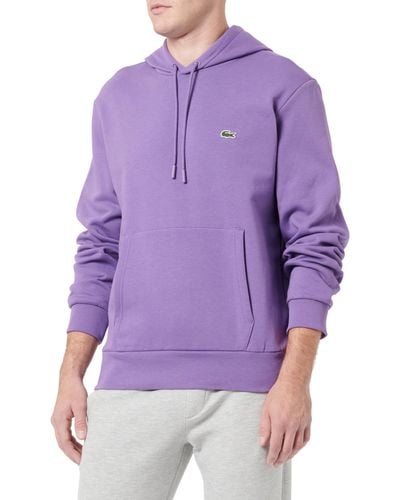 Lacoste Sh9623 Sweatshirt - Purple