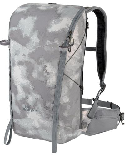 Jack Wolfskin 3d Aerorise Trekking Backpacks Silver All Over One Size - Grey