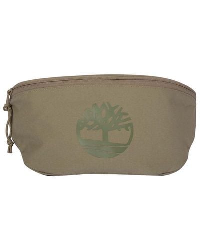 Timberland Bum Bag With Logo - Grey