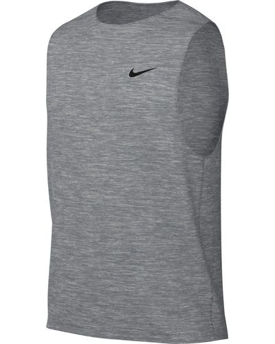 Nike M Nk Df Ready Tank Vest - Grey