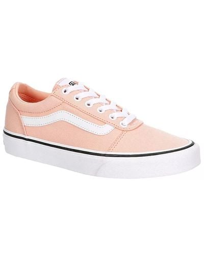 Vans Ward, Sneaker Donna, Canvas Tropical Peach, 40.5 EU - Rosa