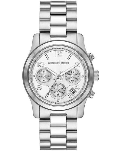 Michael Kors Mk7325 - Runway Chronograph Watch - Metallic