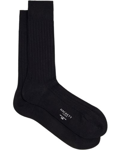 Hackett Cotton Socks - Black
