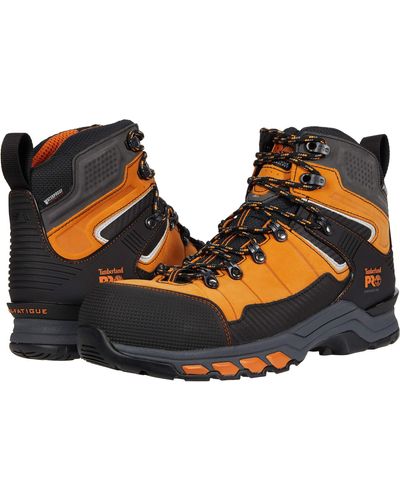 Timberland Hypercharge Trd 6" Composite Safety Toe Waterproof Orange,8.5