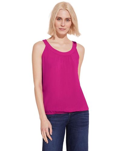 Street One Jersey Top - Pink