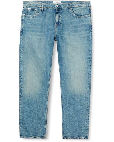 Calvin Klein Jeans Regular Taper Plus Tapered Fit - Blau