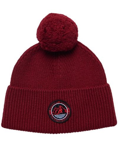 Superdry Everest Beanie Hat - Red