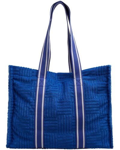 Esprit 054ea1o304 Tote Bags - Blue