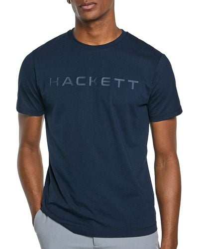 Hackett Essential Tee T-Shirt - Blau