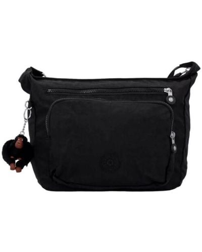 Kipling Practical Lightweight And Roomy Shoulder Bag With Zip Closure. One Main Compartment - Black