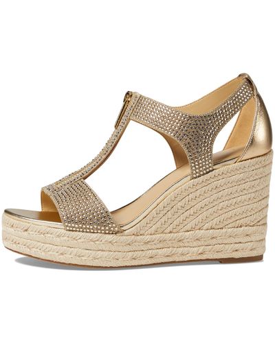 Michael kors deals studded wedges