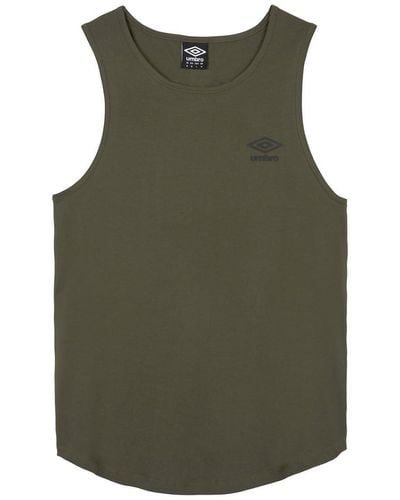 Umbro S Core Muscle Vest Forest Night/black L - Green