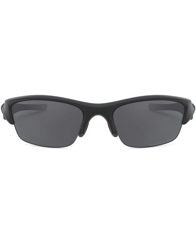 Oakley Oo9008 Flak Jacket Rectangular Sunglasses - Black