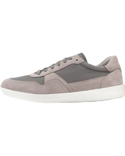 Geox Kennet Trainers - Grey