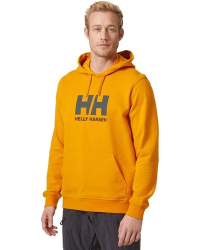 Helly Hansen Uomo HH Logo Hoodie - Arancione