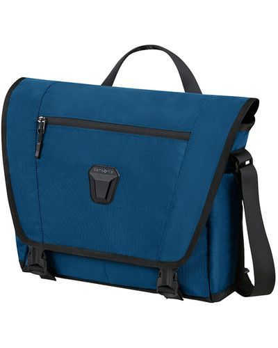 Samsonite Dye-namic Messenger Bag 14 Inches 38.5 Cm 15 L Blue