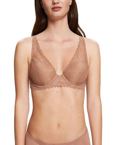 Esprit Everyday Lace Rcs Clas.pad Padded Bra - Natural