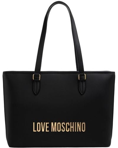 Love Moschino Damen Shopping Bag black - Schwarz