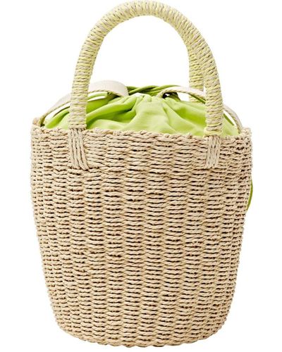 Esprit Bucket Bag mit Henkeln - Mettallic