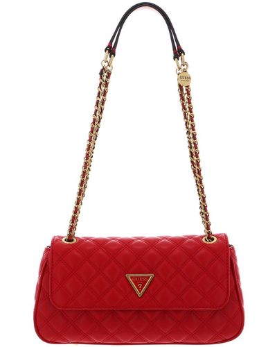 Guess Giully Convertible Xbody Flap Red - Rot