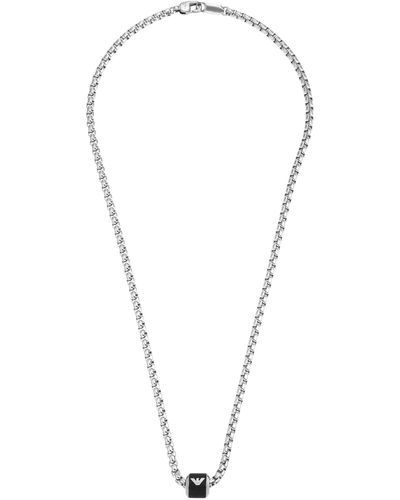 Emporio Armani Halskette Für Männer Essential - Mettallic