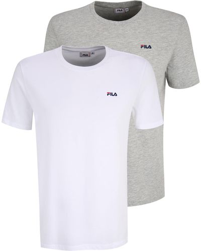 Fila Brod Tee/Double Pack T-Shirt - Multicolore