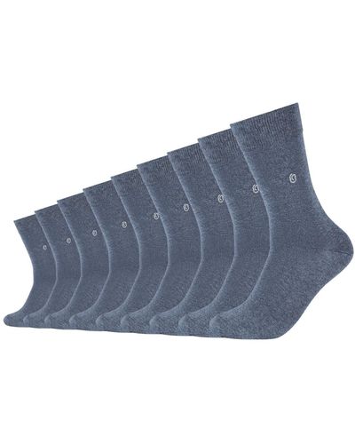 S.oliver Socken 9er-Pack jeans 43-46 - Blau