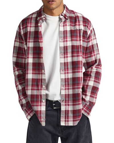 Pepe Jeans Cressing Shirt - Rood