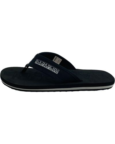 Napapijri Chaussons pour Noir NP0A4FTT041 - Bleu