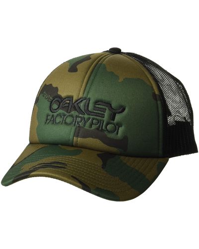 Oakley Factory Pilot Trucker Hat - Groen