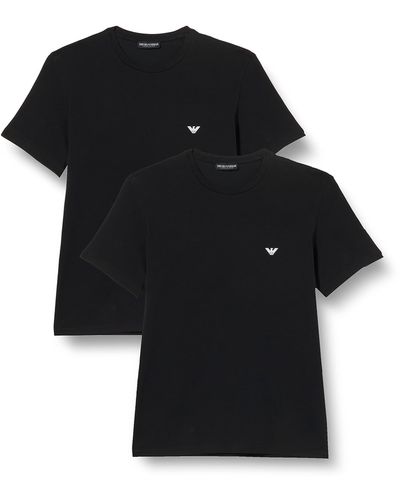 Emporio Armani 2-Pack Endurance T-Shirt - Schwarz