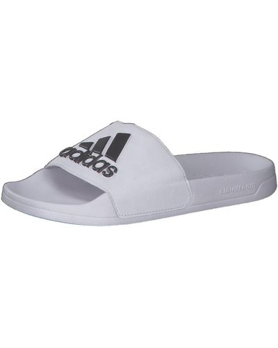 adidas Adilette Shower Slippers -volwassene,ftwr White/core Black/ftwr White,43 Eu - Blauw