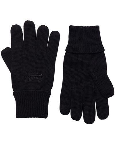 Superdry S Orange Label Gloves Black One Size