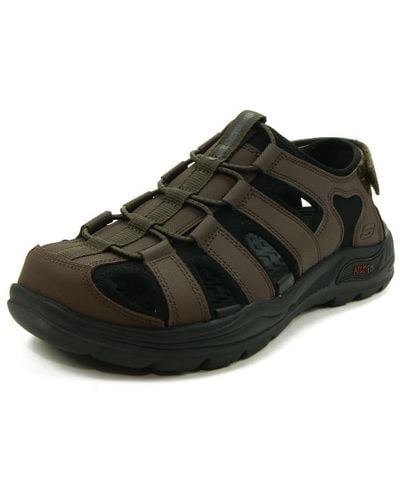 Skechers Arch Fit Motley Sd S Walking Sandals Brown 9 Uk