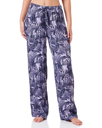 HUGO Fantasia Pyjama Pant - Blau