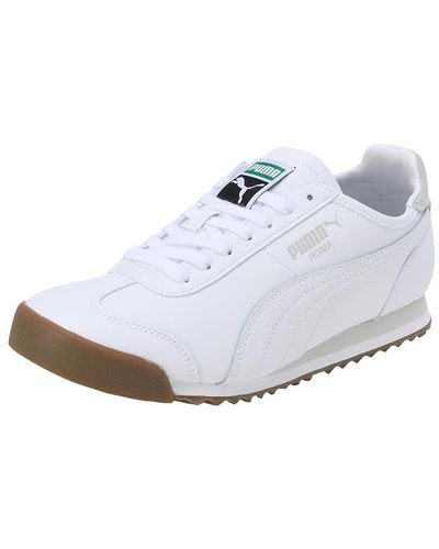 PUMA Sneakers Roma OG LTH 43 White Sedate Gray - Blanc