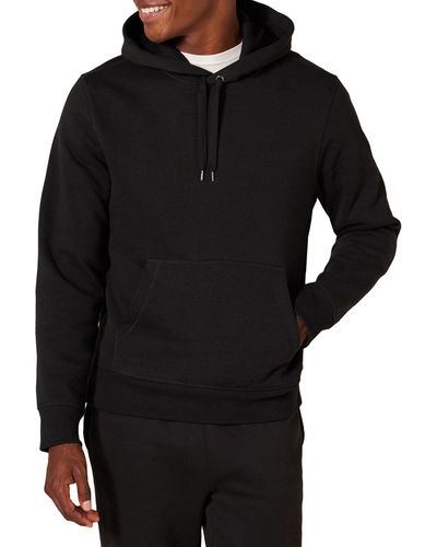Amazon Essentials Full-zip Hooded Fleece Sweatshirt - Black