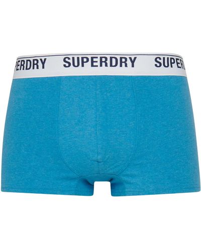 Superdry Trunk Multi Double Pack - Bleu