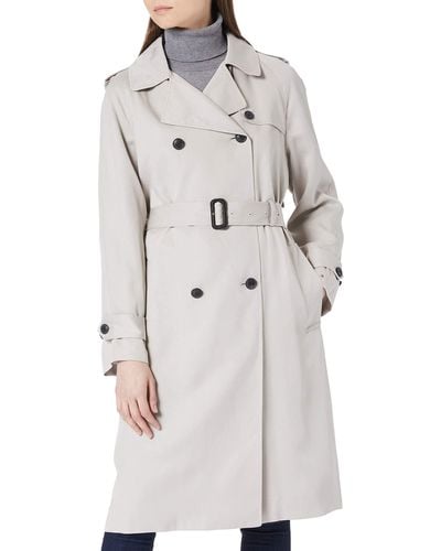 Tommy Hilfiger Lyocell Fluid Trench Coat - Pink