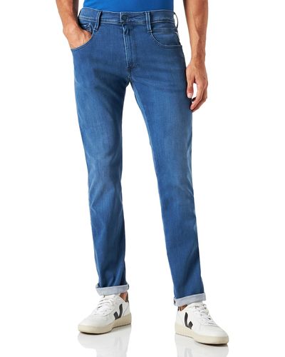 Replay Anbass Forever Blue Jeans - Blau