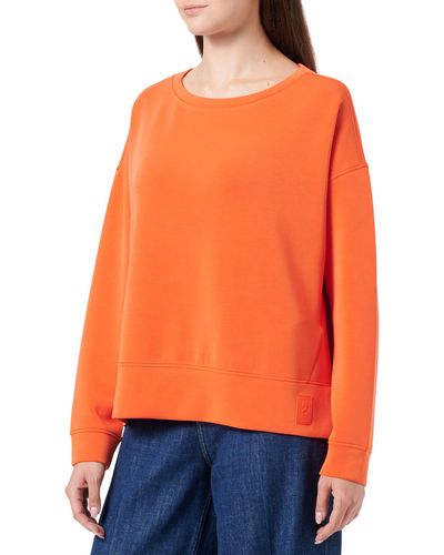 Comma, CI Sweatshirt - Orange