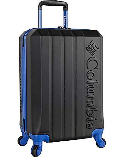 Columbia Luggage Fort Yam Hill 24 Inch Hardside Checked Spinner Luggage - Black