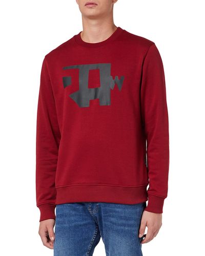 G-Star RAW Abstract Raw R Sw Jumper - Red