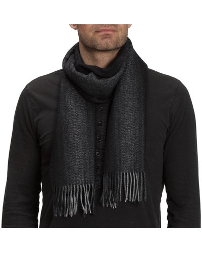 Esprit Ombre Stripe Shawl K47281 Accessoires/sjaals & Doeken - Zwart